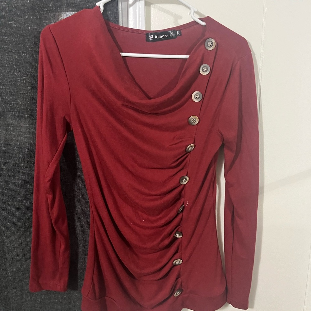 Allegra K women’s XS long sleeve top.